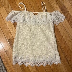 White Lace Top